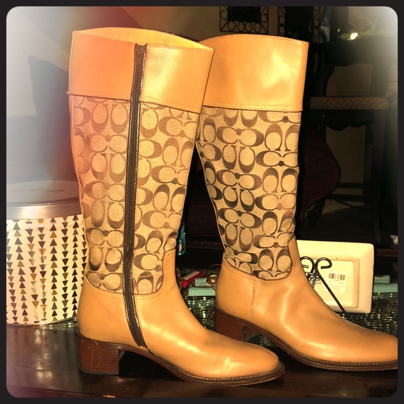 Coach riding boots - Picture 1 of 1